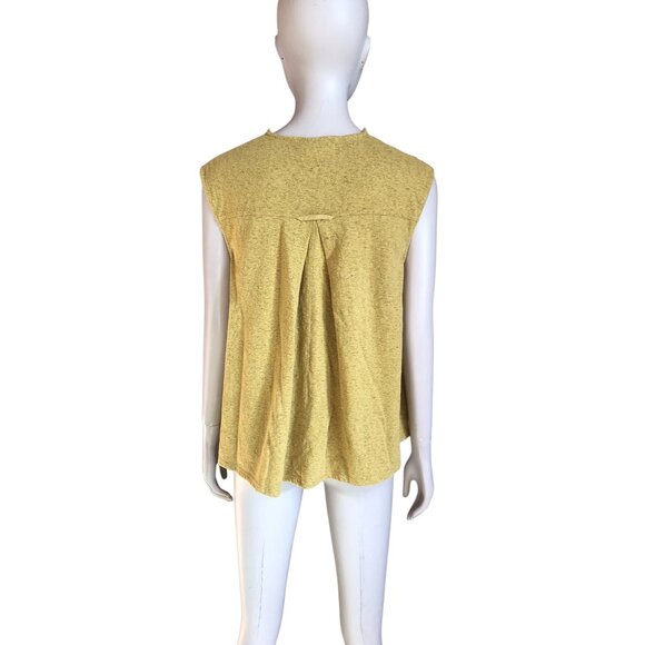 Anthropologie Akemi & Kin Dark Yellow Tank Top - Picture 4 of 5